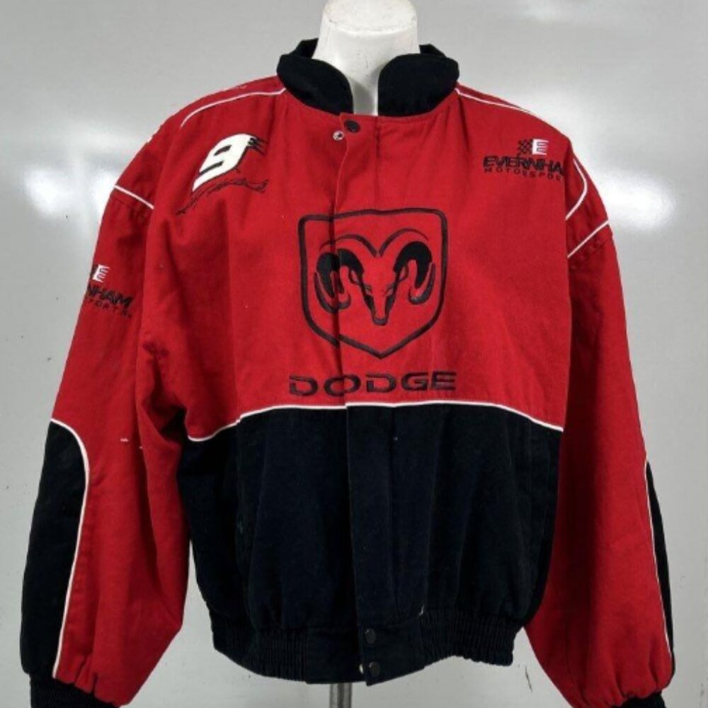 Winner Circle Men's Red/Black Dodge Ram Jacket Size L
